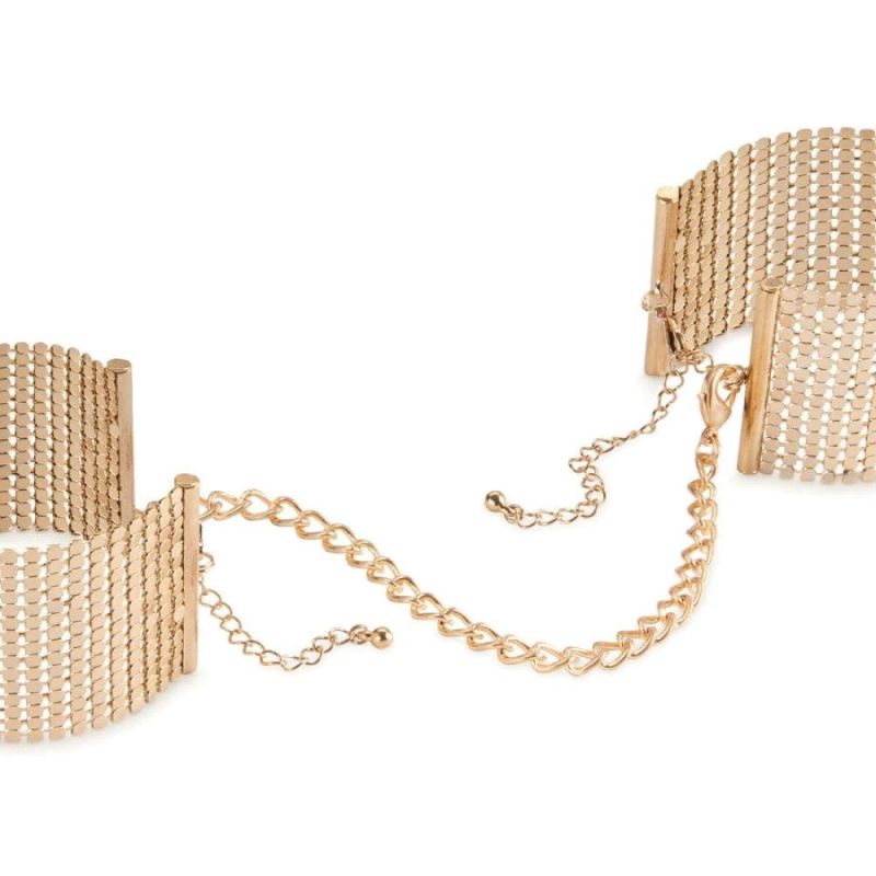 Браслети-наручники Bijoux Indiscrets золоті, OS вид 12