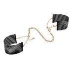 Браслеты-наручники DESIR METALLIQUE черные Bijoux Indiscrets вид 8