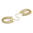 Браслети-наручники MAGNIFIQUE Bijoux Indiscrets, золотисті вид 6