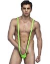 Бікіні чоловічі на підтяжках Star Night Hot Green Underwear зелені