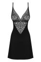 Комплект Obsessive Cecilla сорочка и стринги S/M