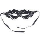 Черная кружевая маска для глаз Star Night Lace Eye Mask на завязках, черная, 2 шт вид 4