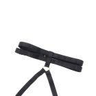 Чорний сексуальний оксамитовий комплект білизни Star Night з чокером та декоративною фурнітурою, M вид 9