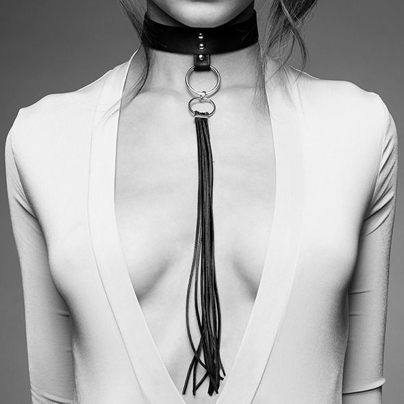 Чокер Bijoux Indiscrets MAZE - Tassel Chocker Black вид 3
