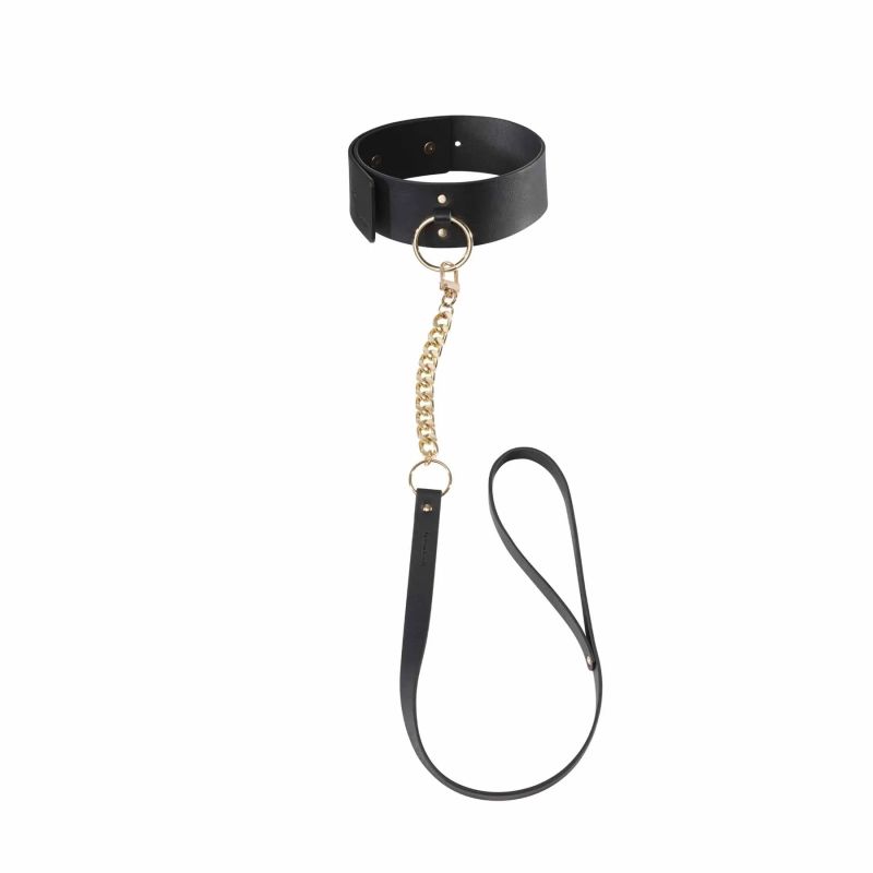 Чокер Bijoux Indiscrets MAZE - Wide Chocker Black вид 6