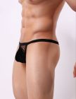 Мужские стринги Star Night Black Sexy Men's Fishnet Thong черные, L вид 6