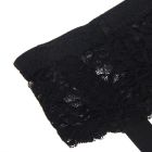 Кружевной пояс для чулок Star Night с трусиками, черный вид 5