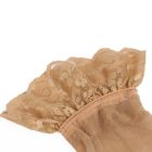 Панчохи з люрексом Star Night Lase Pearlescent на силіконовій стрічці, бежеві, XS-M вид 6