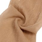 Панчохи з люрексом Star Night Lase Pearlescent на силіконовій стрічці, бежеві, XS-M вид 7