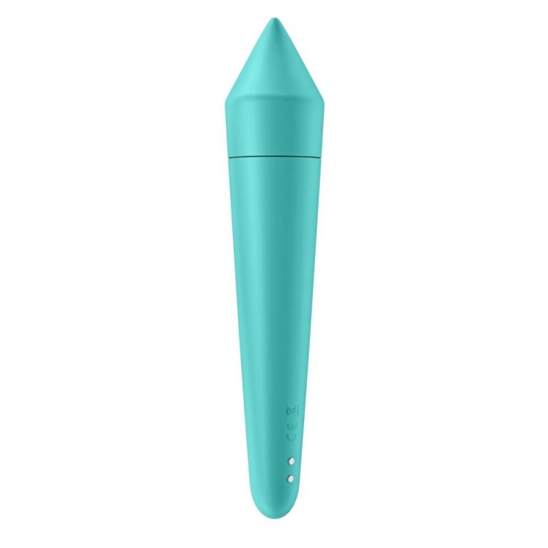 Потужна віброкуля з функцією керування зі смартфона Satisfyer Ultra Power Bullet 8, бірюзовий вид 4