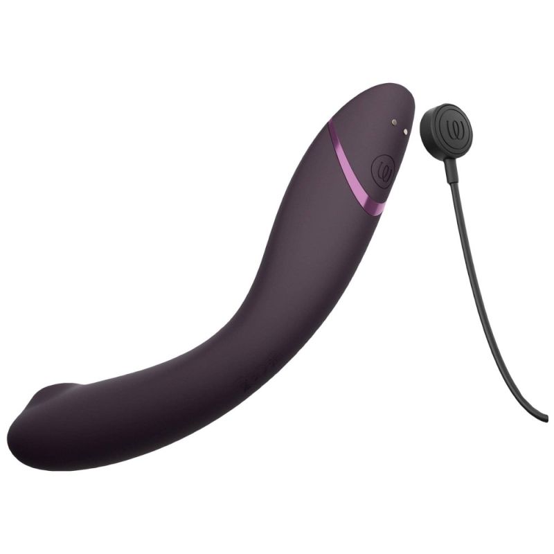 Вібратор для точки G з вакуумною стимуляцією Womanizer OG Aubergine вид 23