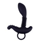 Cтимулятор простаты с дополнительным отростком Chisa Black Mont Booty Exciter и колечком-держателем вид 3