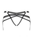 Пояс для панчіх Obsessive Darkie garter belt black S / M вид 2
