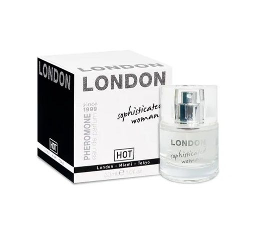 Парфюм с феромонами женский HOT Pheromone Perfume LONDON woman 30 мл вид 2