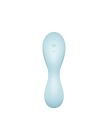 Подвійний смарт вібратор із вакуумною стимуляцією Satisfyer Curvy Trinity 5 + блакитний вид 4