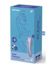 Подвійний смарт вібратор із вакуумною стимуляцією Satisfyer Dual Pleasure бузковий вид 6