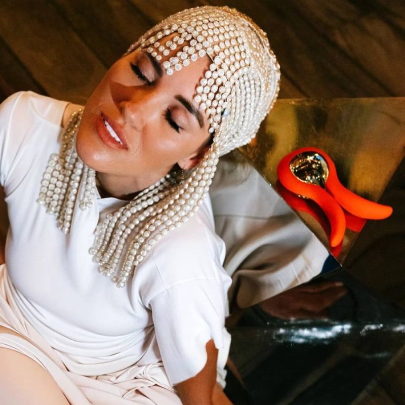 Подвійний універсальний вібратор Gvibe MAXI, червоний вид 4