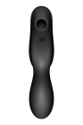 Подвійний вібратор із вакуумною стимуляцією SATISFYER CURVY TRINITY 2 чорний вид 5