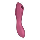 Подвійний вібратор із вакуумною стимуляцією Satisfyer Curvy Trinity 3, рожевий вид 2