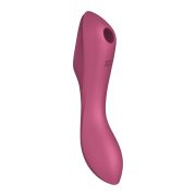 Подвійний вібратор із вакуумною стимуляцією Satisfyer Curvy Trinity 3, рожевий