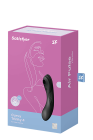 Подвійний вібратор із вакуумною стимуляцією Satisfyer Curvy Trinity 4 чорний вид 6