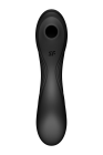 Подвійний вібратор із вакуумною стимуляцією Satisfyer Curvy Trinity 4 чорний вид 5
