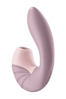 Подвійний вібратор із вакуумною стимуляцією Satisfer Air Pulse Supernova рожевий вид 4