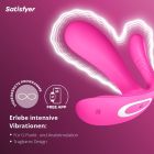 Подвійний вібратор Satisfyer Top Secret+ із додатком, рожевий вид 5