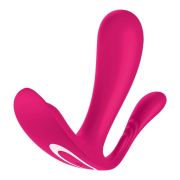 Подвійний вібратор Satisfyer Top Secret+ із додатком, рожевий