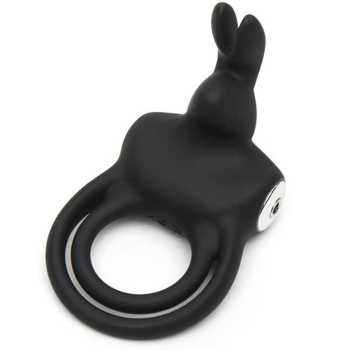 Подвійне ерекційне кільце з вібрацією Happy Rabbit Stimulating Rechargeable Rabbi вид 2