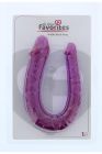Подвійний фалоімітатор Dream Toys All Time Favorites фіолетовий вид 3