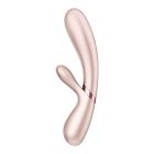 Подвійний смарт вібратор з функцією нагріву Satisfyer Hot Lover, нюдовий вид 4