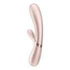 Подвійний смарт вібратор з функцією нагріву Satisfyer Hot Lover, нюдовий вид 5