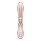 Подвійний смарт вібратор з функцією нагріву Satisfyer Hot Lover, нюдовий вид 6