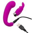Подвійний вібратор Happy Rabbit G-Spot Clitoral Curve Vibrator вид 4