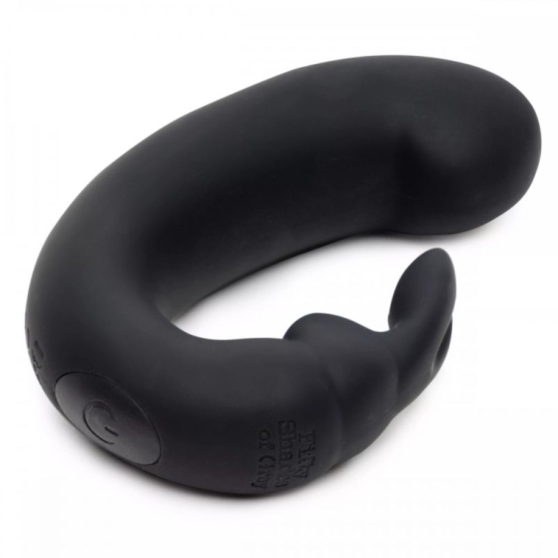 Подвійний вібратор кролик Fifty Shades of Grey Sensation Rechargeable G-Spot Rabbit Vibrator вид 4