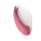 Двухсторонний вакуумный стимулятор для клитора с вибрацией Sweet Em, розовый вид 4