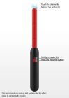 Электростимулятор Стик Taboom Prick Stick Electro Shock Wand красно-черный, 34 см вид 7