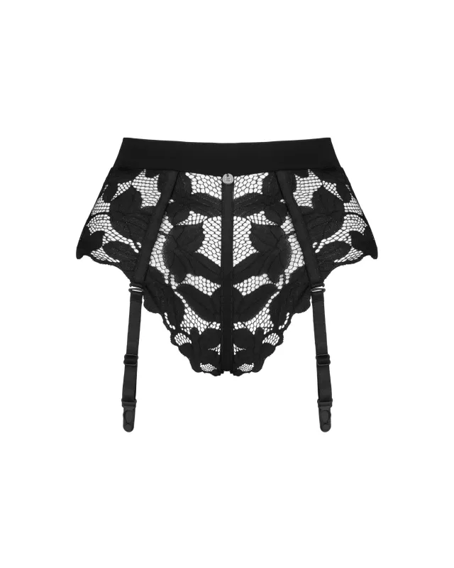 Трусики с подвязками Obsessive EDITYA M/L вид 2
