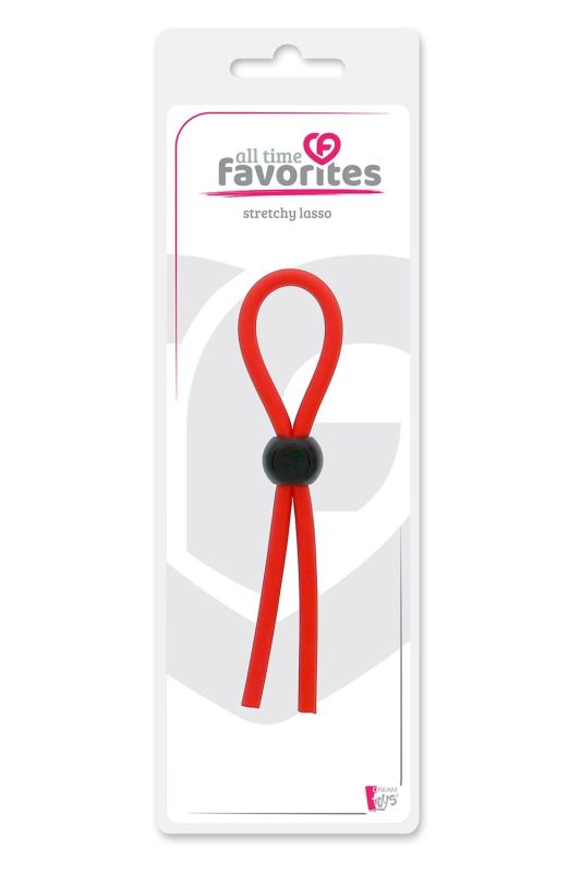 Ерекційне кільце (ласо) Dream Toys All Time Favorites червоне вид 4