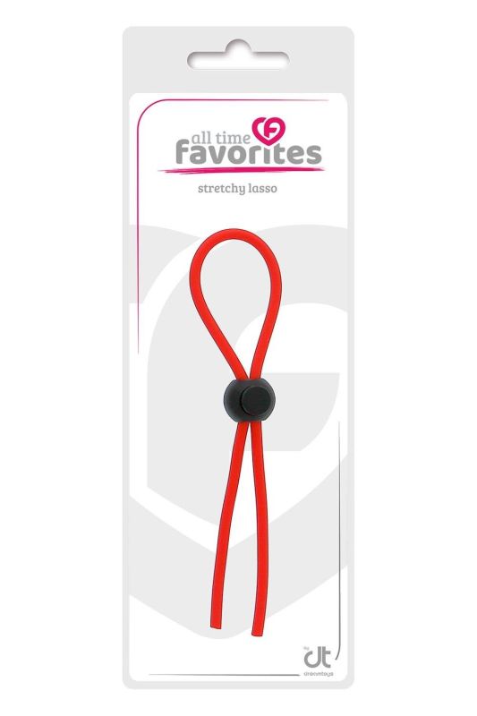 Ерекційне кільце (ласо) Dream Toys All Time Favorites червоне вид 2