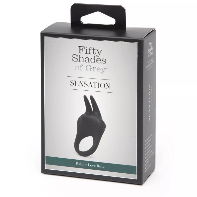 Ерекційне кільце Rabbit Love Sensation Fifty Shades of Grey Sensation Rechargeable Vibrati вид 7