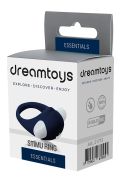 Ерекційне кільце з вібрацією Dream Toys Rings of Love, синій