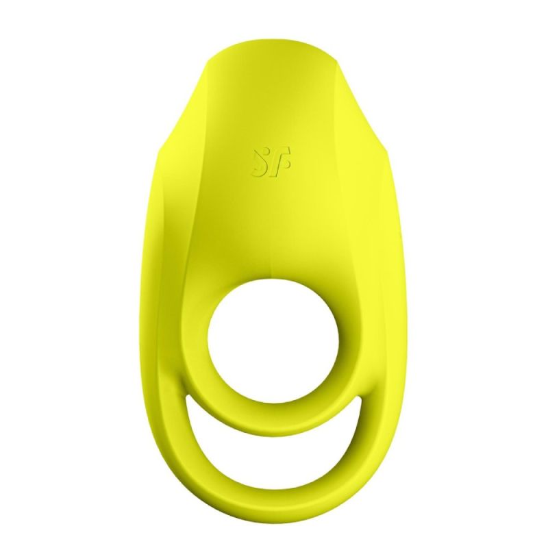 Ерекційне кільце з вібрацією Satisfyer Spectacular Duo жовте вид 3