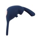 Ерекційне кільце-кролик Chisa Bunny Ring, синій вид 6