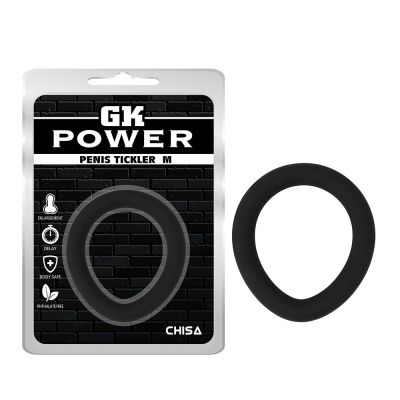 Эрекционное кольцо Chisa GK Power, чёрный