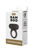 Ерекційне кільце для пеніса з вібрацією Dream Toys RAMROD чорне