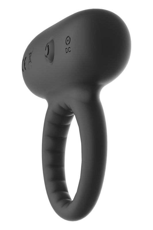 Ерекційне кільце для пеніса з вібрацією Dream Toys RAMROD чорне вид 7