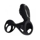 Ерекційне кільце з 2 моторами Adrien Lastic Gladiator F чорне