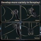 Кольцо эрекционное с дистанционным пультом BeYourLover ABE PENIS RING, черное вид 9